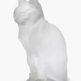 René Lalique, 2 Tierfiguren "Sitzende Katzen" - Foto 1