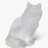 René Lalique, 2 Tierfiguren "Sitzende Katzen" - Foto 2