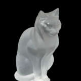 René Lalique, 2 Tierfiguren "Sitzende Katzen" - Foto 3