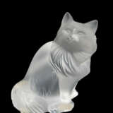 René Lalique, 2 Tierfiguren "Sitzende Katzen" - Foto 4