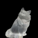 René Lalique, 2 Tierfiguren "Sitzende Katzen" - Foto 5
