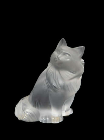 René Lalique, 2 Tierfiguren "Sitzende Katzen" - Foto 5