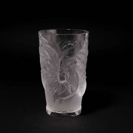 Lalique France, Vase "Coq" - Foto 2
