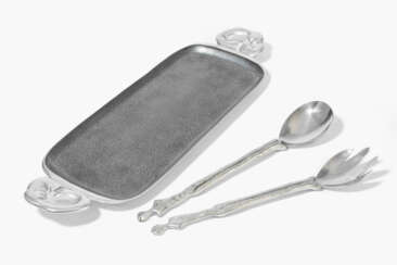 Carrol Boyes, Tablett und Salatbesteck