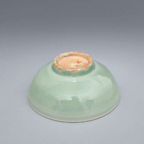 Longquan kiln in the Song Dynasty pink green glaze lotus petals Luohan tea bowl - Foto 7