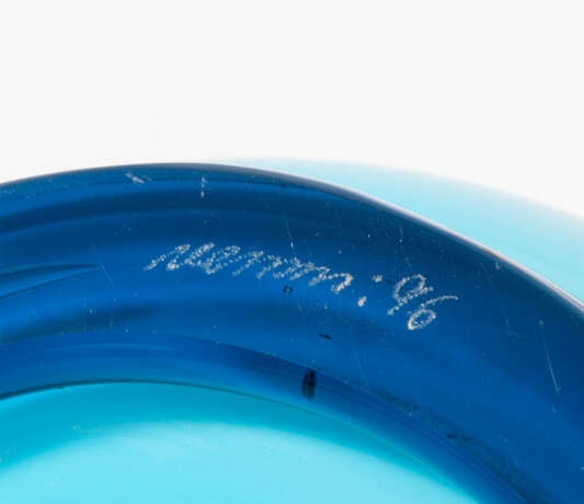Paolo Venini für Venini & C. Murano, Vase "Opalino" - photo 2