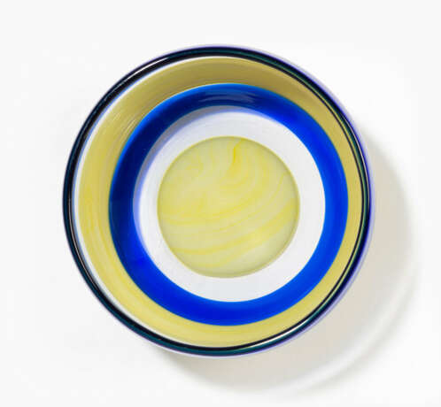 Fulvio Bianconi für Venini & C., Murano, Schale "A fasce" - фото 2