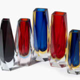 Alessandro Mandruzzato, 5 Blockvasen "Sommerso" - photo 2