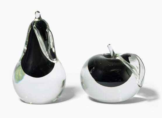 Antonio da Ros für Cenedese Vetri d'Arte, Murano, 2 Buchstützen "Sommerso" - фото 1