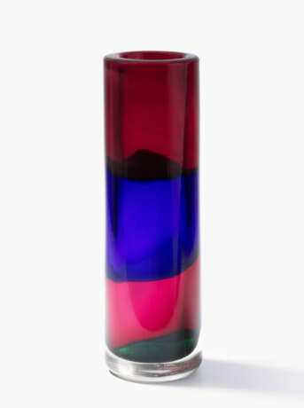 Gino Mazzega für I.V.R Mazzega Murano, Vase "A fasce" - фото 1