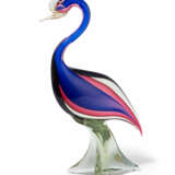 Flavio Poli für Seguso Vetri d'Arte Murano, Tierfigur "Reiher" - фото 1