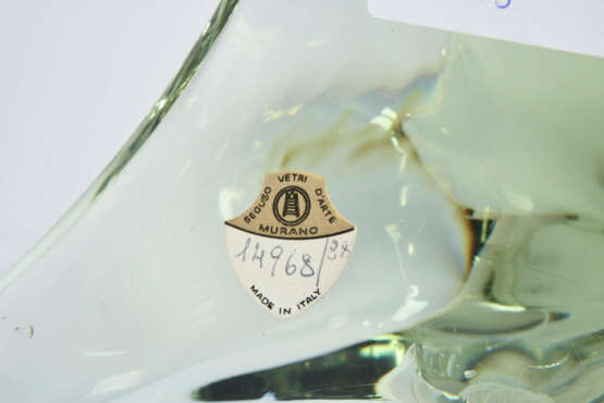 Flavio Poli für Seguso Vetri d'Arte Murano, Tierfigur "Reiher" - фото 3