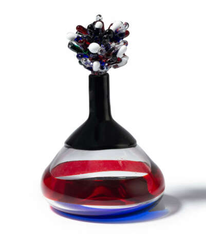 Luciano Gaspari für Salviati & C. Murano, Karaffe mit Stopfen "Sommerso" - photo 1 Luciano Gaspari für Salviati & C. Murano, Karaffe mit Stopfen "Sommerso" - photo 1