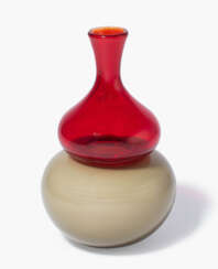 Alfredo Barbini für Vetreria Alfredo Barbini Murano, Vase "Incalmo"