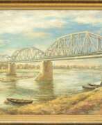 Обзор. Старый железнодорожный мост через Даугаву 