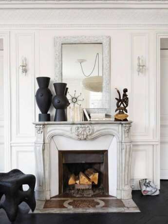 Ciwara Bambara headdress in carved wood and basketry Mali Early 20th century Лакированное дерево 20th century г. - фото 5