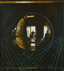 Adolf Luther. Untitled (Selbstporträt im Atelier)