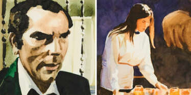 Tom Fabritius. Mann im Anzug