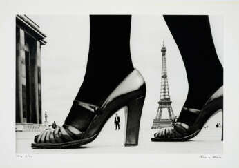 Frank Horvat. Shoe and Eiffel Tower A