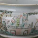 Late Qing Dynasty pastel character story pattern incense burner - photo 2