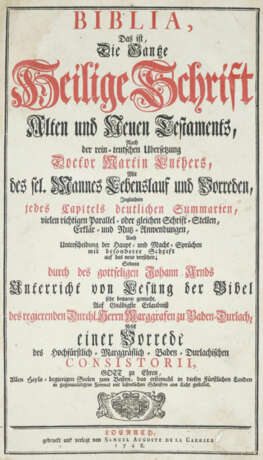 Biblia germanica. - Foto 1