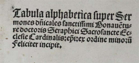 Bonaventura Sanctus. - photo 1