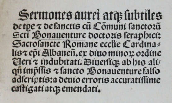 Bonaventura Sanctus. - photo 2