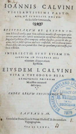 Calvin, J. - photo 1 Calvin, J. - photo 1