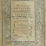 Catullus, G.V., A.Tibullus u. S.Propertius. - photo 1