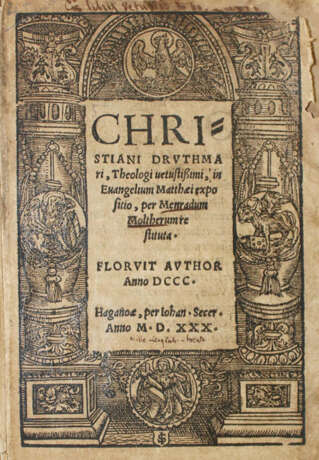 Druthmar, Ch. (Christianus von Stablo). - photo 1