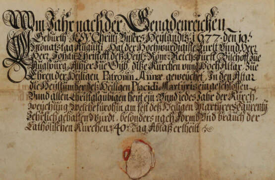 Ablaßbrief - photo 1