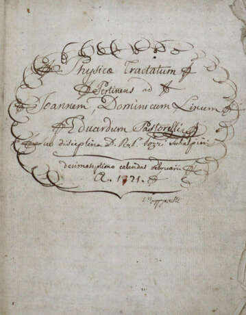 Physicae Tractatum - photo 1 Physicae Tractatum - photo 1