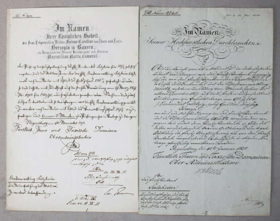 Urkunden. - photo 11