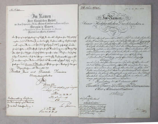 Urkunden. - photo 20