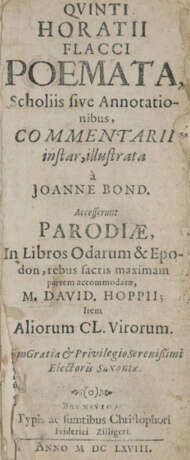 Horatius Flaccus, Q. - фото 1