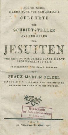 Pelzel, F.M. - photo 1 Pelzel, F.M. - photo 1