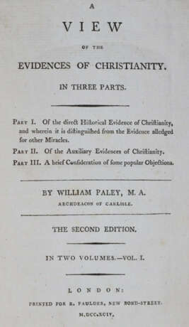 Paley, W. - photo 1 Paley, W. - photo 1