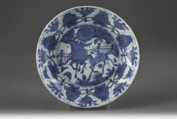 Ming Dynasty of China Blue and white porcelain plate