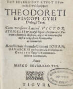 Graphiques de livres et de magazines. Theodoretus, C. Graphiques de livres et de magazines. Theodoretus, C.