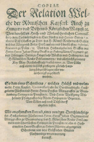 Copiae der Relation - photo 2