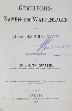 Graesse, J.G.T. - photo 1