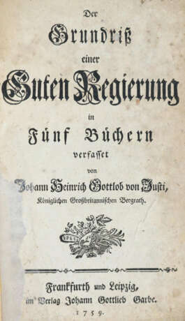 Justi, J.H.G.v. - photo 1