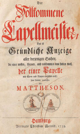 Mattheson, (J.) - фото 2