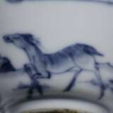 A pair of Ming Dynasty blue and white porcelain cups - Foto 6