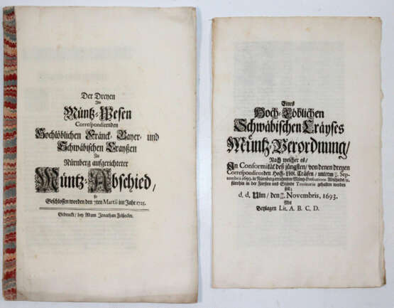 Münzwesen. - фото 1 Münzwesen. - фото 1