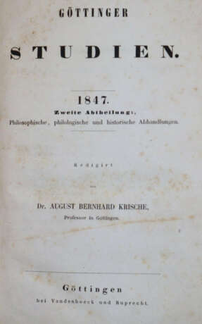 Krische, A.B. (Hrsg.). - photo 1 Krische, A.B. (Hrsg.). - photo 1