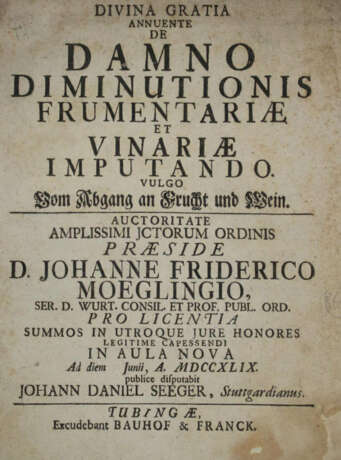 Moegling, J.F. - фото 1