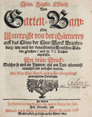 Elsholtz, J.S. - photo 1