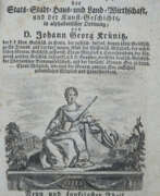 Military items. Krünitz, J.G.