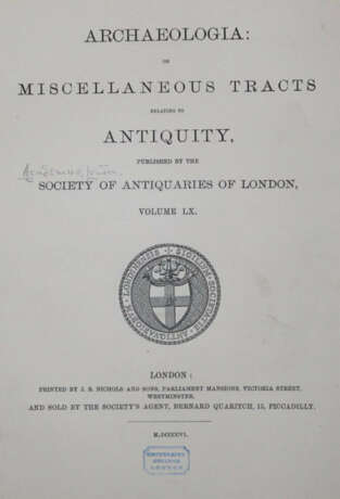 Archaeologia - фото 1 Archaeologia - фото 1